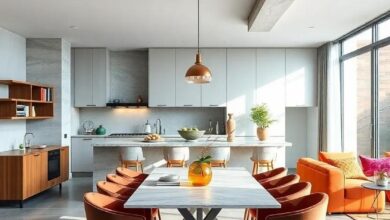 Open Plan Kitchen and Dining Room: Blending Space for Seamless Living