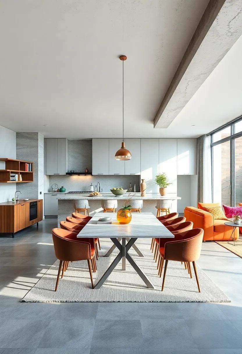Open Plan Kitchen and Dining Room: Blending Space for Seamless Living
