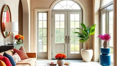 Making a Statement: Bold Color Accents to Transform Your Entryway