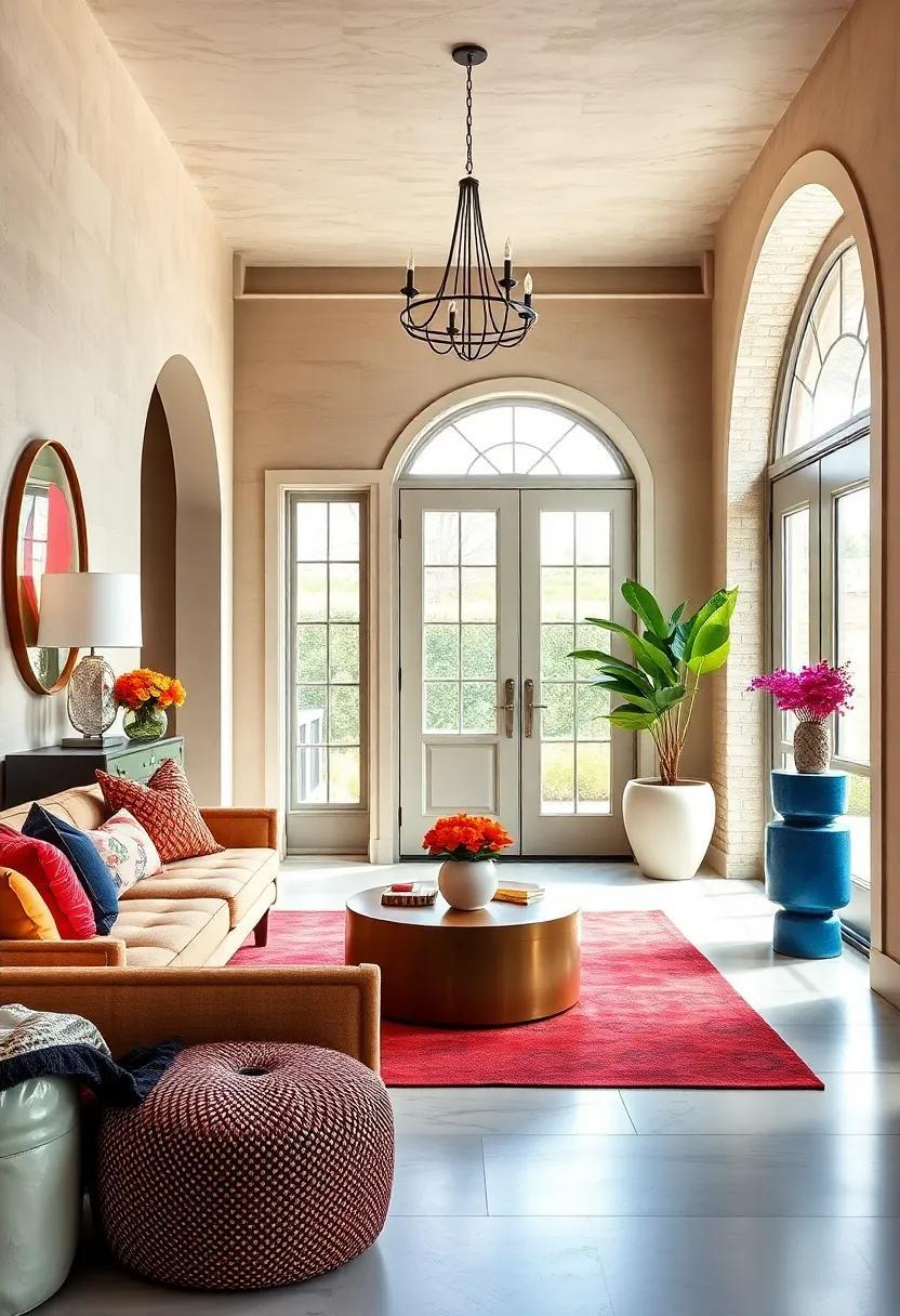 Making a Statement: Bold Color Accents to Transform Your Entryway