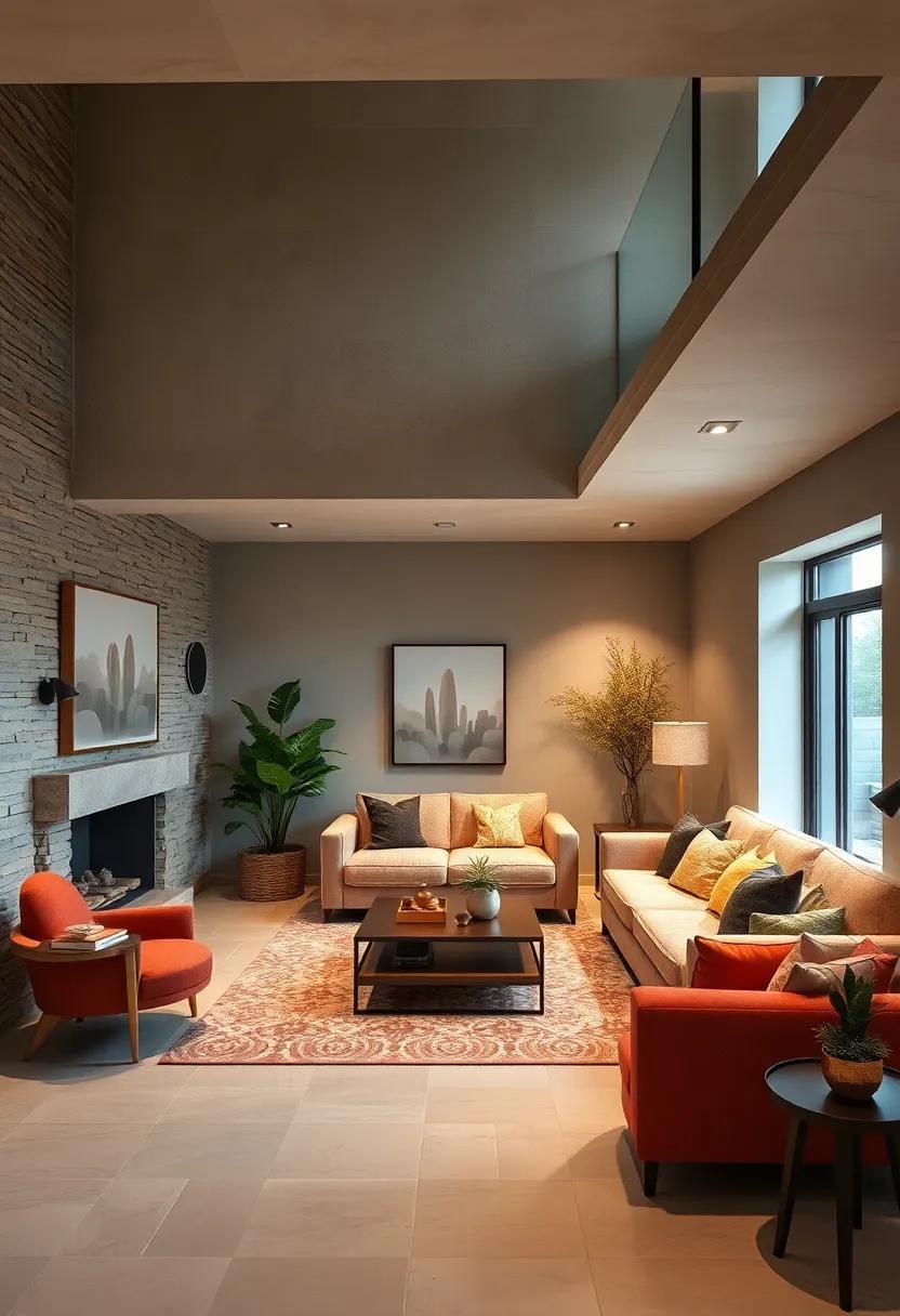 Maximizing Space: Stylish Small Furniture Ideas for Living Rooms Under Stairs