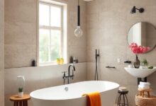 Timeless Elegance: Designing a Classic Bathroom with Floor-to-Ceiling Tiles