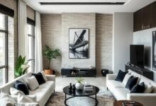 Timeless Contrast: Inspiring Black and White Living Room Ideas to Refresh Your Space