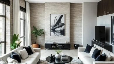 Timeless Contrast: Inspiring Black and White Living Room Ideas to Refresh Your Space