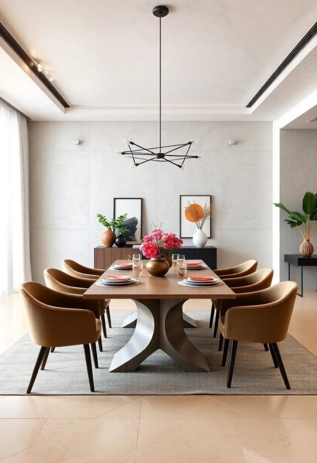 29 Inspiring Modern Dining Table Designs to Elevate Your Dining Experience