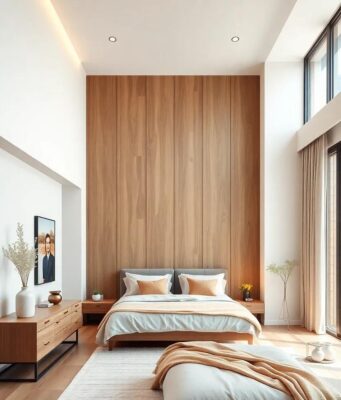 24 Inspiring Ideas for a Modern Bedroom Featuring Light Wood Accents 24 Inspiring Ideas for a Modern Bedroom Featuring Light Wood Accents