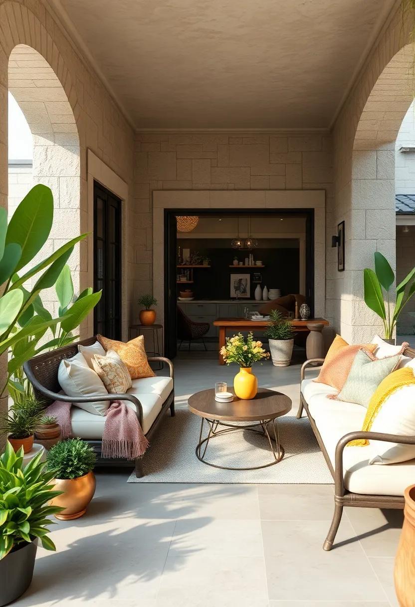 Cozy Patio Inspirations: Stylish Cushions and Throws for Outdoor Comfort