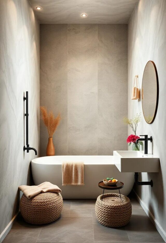 27 Cozy Scandinavian Bathroom Design Ideas for a Warm and Inviting Retreat