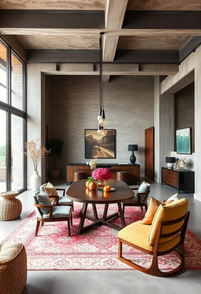29 Inspiring Ways to Design Your Dining Room in Loft Spaces for Ultimate Style