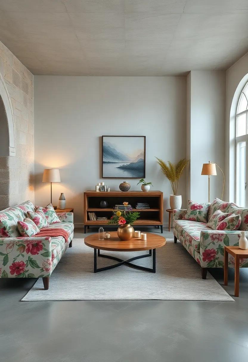 Charming Cottagecore Living Rooms: Embrace Cozy Vibes with Floral Sofas