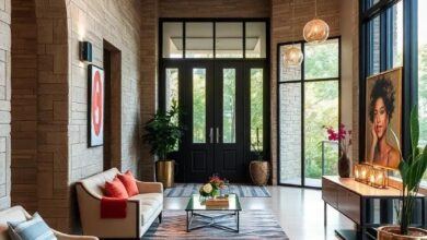 Illuminating Elegance: Mastering Layered Lighting in Stylish Entryways
