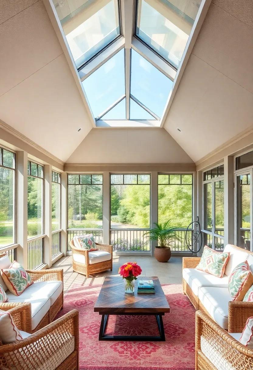 Brighten Your Screened Porch: Stunning Ceilings with Skylights Ideas