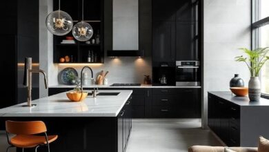 Sleek Sophistication: Exploring the Allure of Monochrome Black Luxury Kitchens