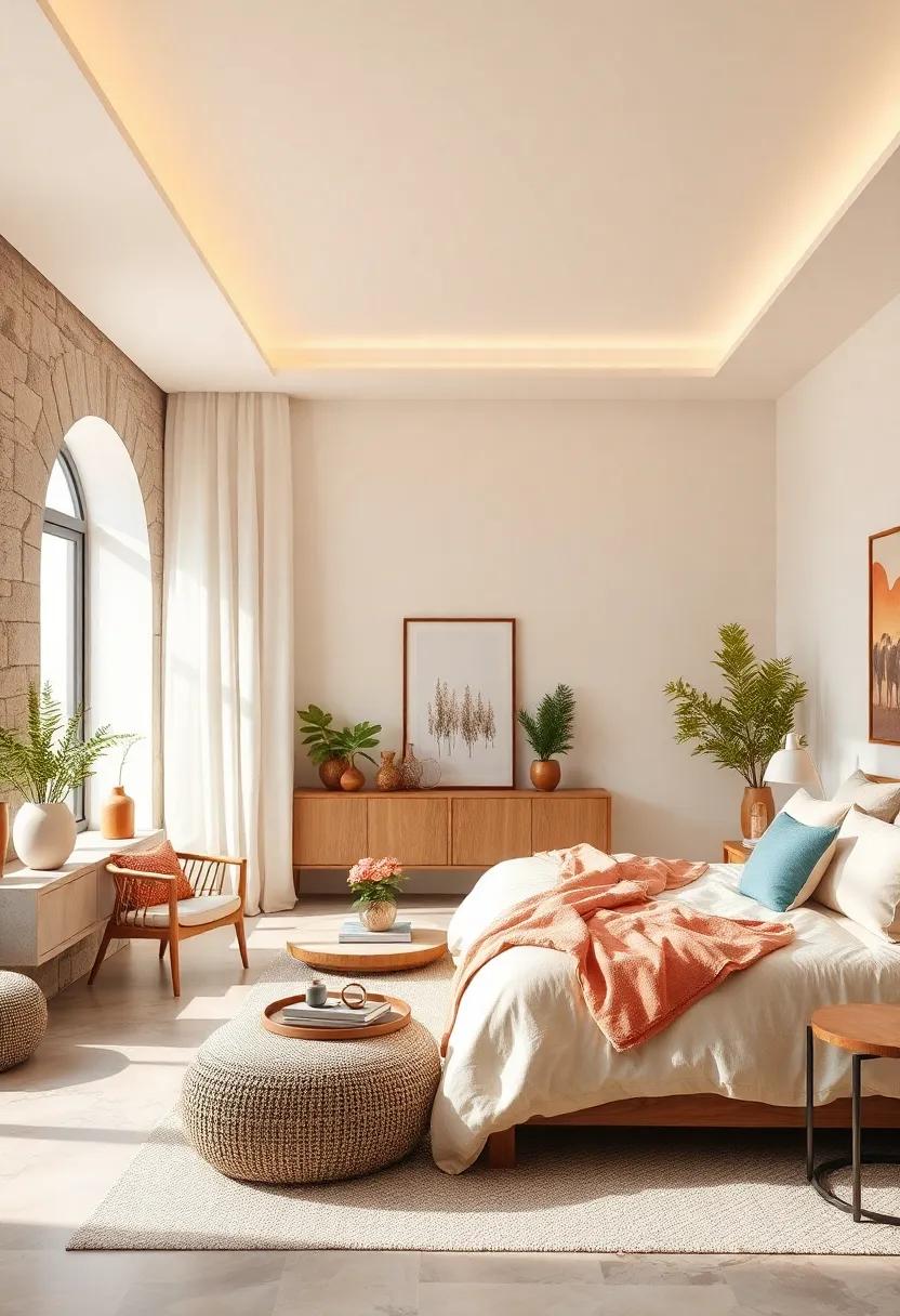 Cream - Warm and ⁣inviting, cream adds a soft glow to the room, ​encouraging relaxation and comfort