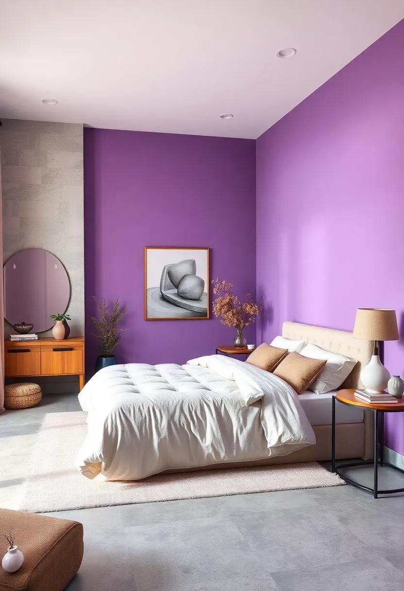 Lavender ⁤- This soothing shade of purple not only ​relaxes the senses but also ‌adds a hint of elegance to your space