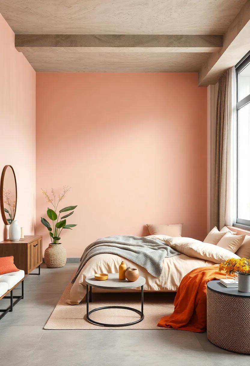 Pale Peach -⁢ Soft and cheerful,pale peach invites warmth and positivity,fostering a nurturing atmosphere