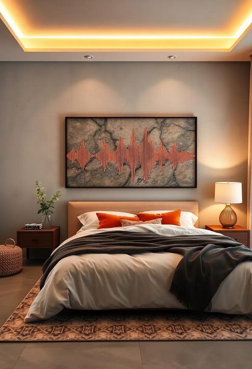 Soundwave Art: capture a meaningful sound, like ​a ⁣loved ⁣one’s voice​ or a ‍favorite song,‍ in soundwave art for a unique ⁣keepsake