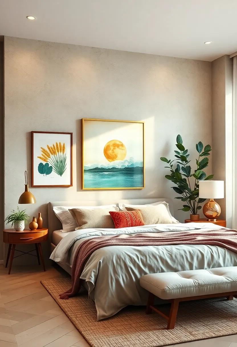 Mid-Century Art: Invest in mid-century pieces⁢ for a​ vintage touch that brings nostalgia and ⁤charm to your retreat