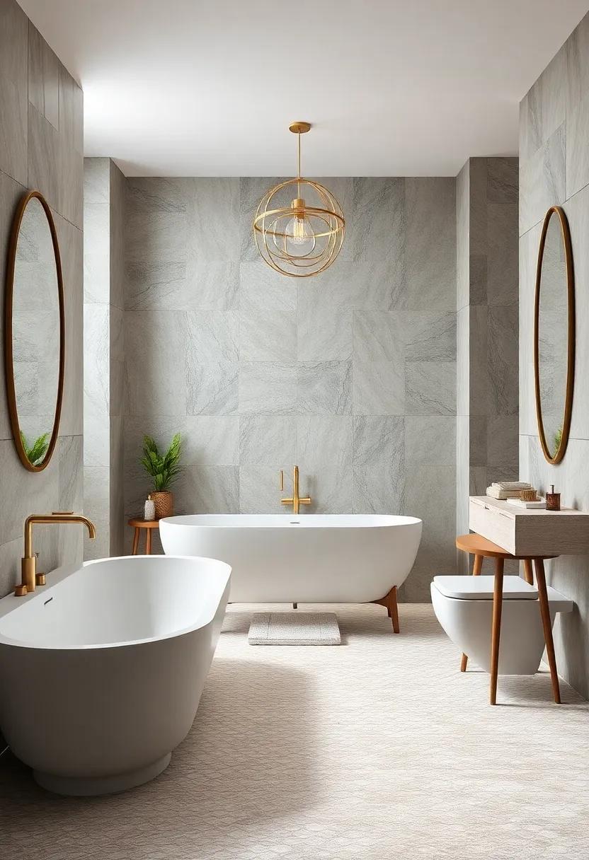 Penny Round Tiles Crafting Playful Yet Sophisticated Flooring Options for Bathrooms