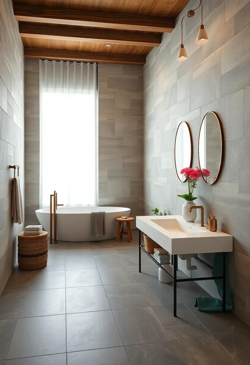 Slate Tiles With Natural Variations Conveying Earthy Elegance and Classic Durability