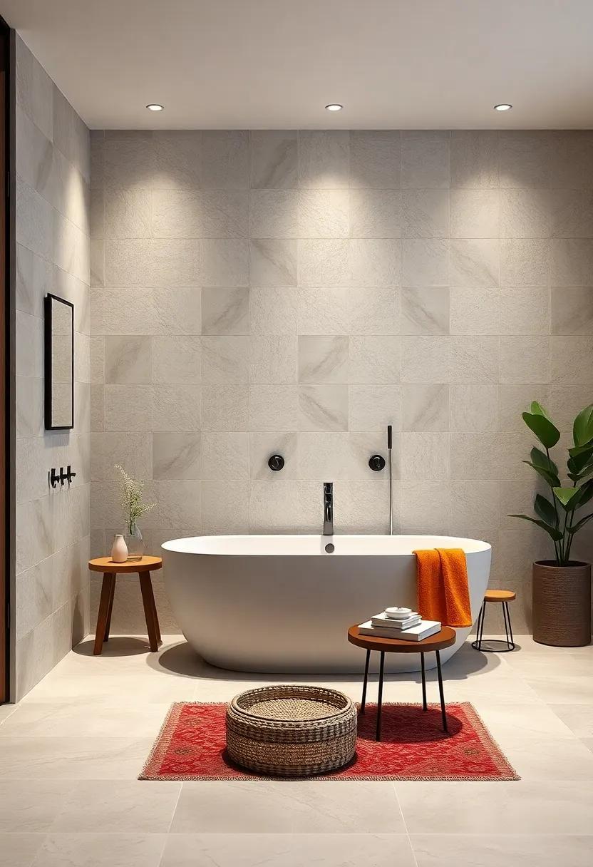 Textured Wall Tiles Introducing Depth While Preserving Classic Sophistication
