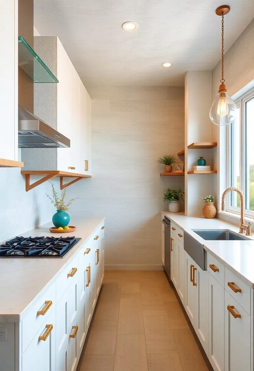 Textured Rope Handles and Fixtures Adding Organic Character to Minimalist Coastal Cabinets
