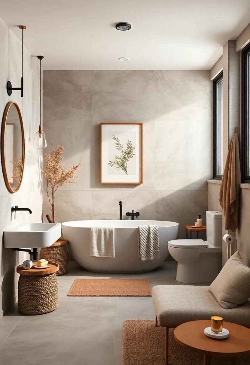 Artistic⁣ Touches: Showcase framed art or unique decor pieces to personalize the space and inject creativity