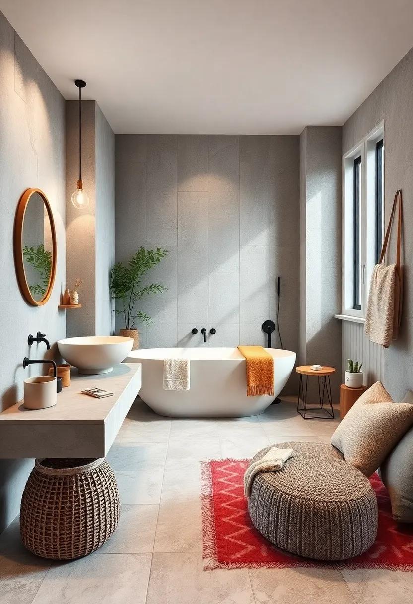 Eco-Friendly Materials: Opt for sustainable design choices, such as bamboo or recycled ⁢tiles, for an eco-conscious touch