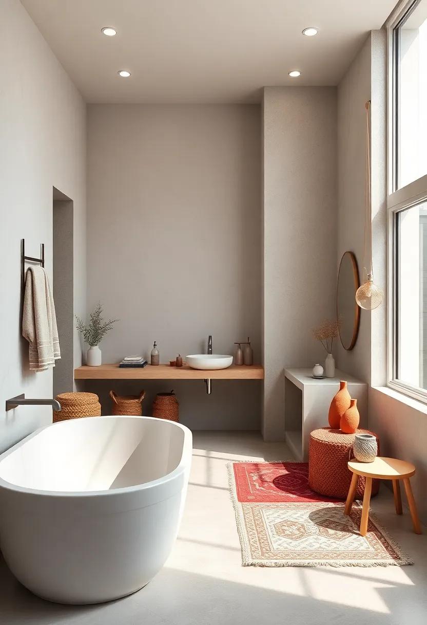 Neutral Color Palette: Opt for soft whites, greys, and earthy tones to create a tranquil ⁣environment