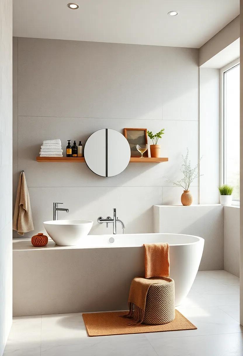 open Shelving: Display beautiful toiletries or decorative items on open shelves for easy⁣ access and aesthetic appeal