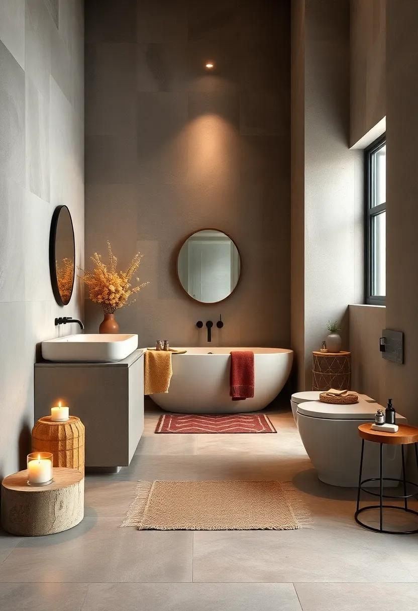 Scented Elements: Introduce candles and essential oil diffusers to contribute to ‍a holistic spa-like experience