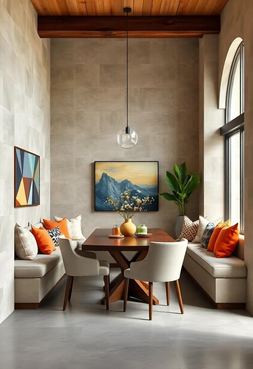 Creative Layering: Mix and match different textiles on your built-in seating for added texture and style, inviting warmth into the dining space‌ while showcasing​ your⁣ personal‍ taste