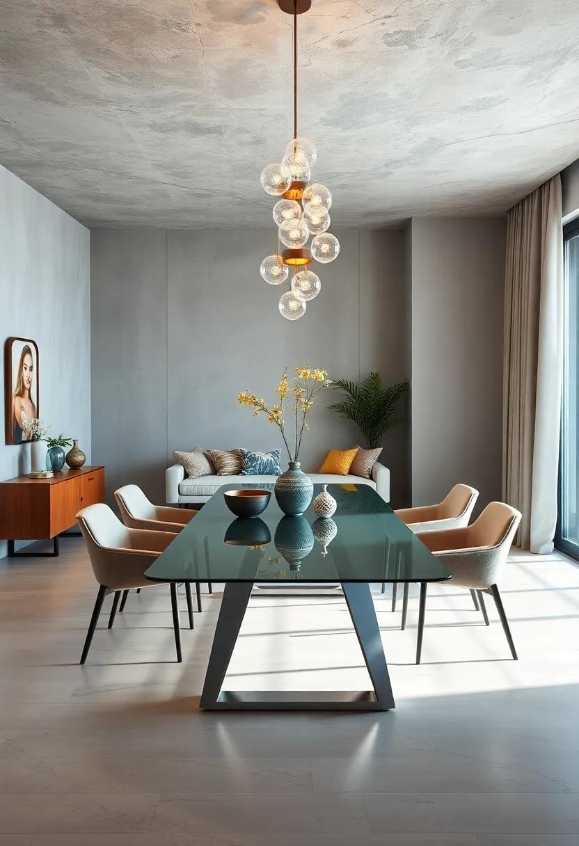 innovative ‌Glass‍ Material Choices for Modern Dining Tables