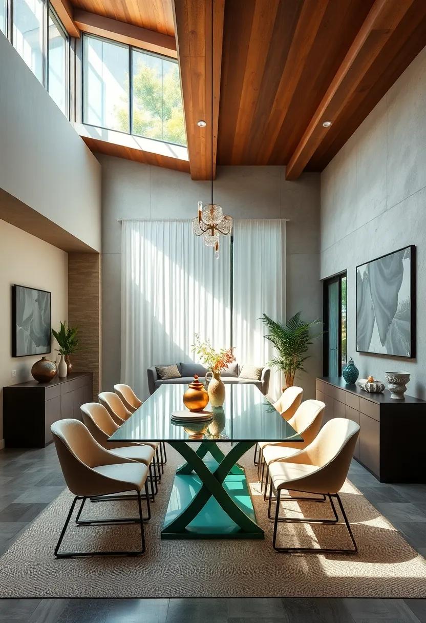 Balancing‍ Lighting: Using Glass ⁢to Enhance ⁤Natural Light in ​Dining Areas