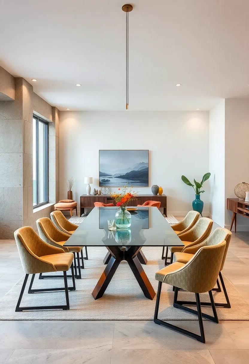 Light and Reflection: The ⁣Magic of Glass in Dining ⁤Room Spaces
