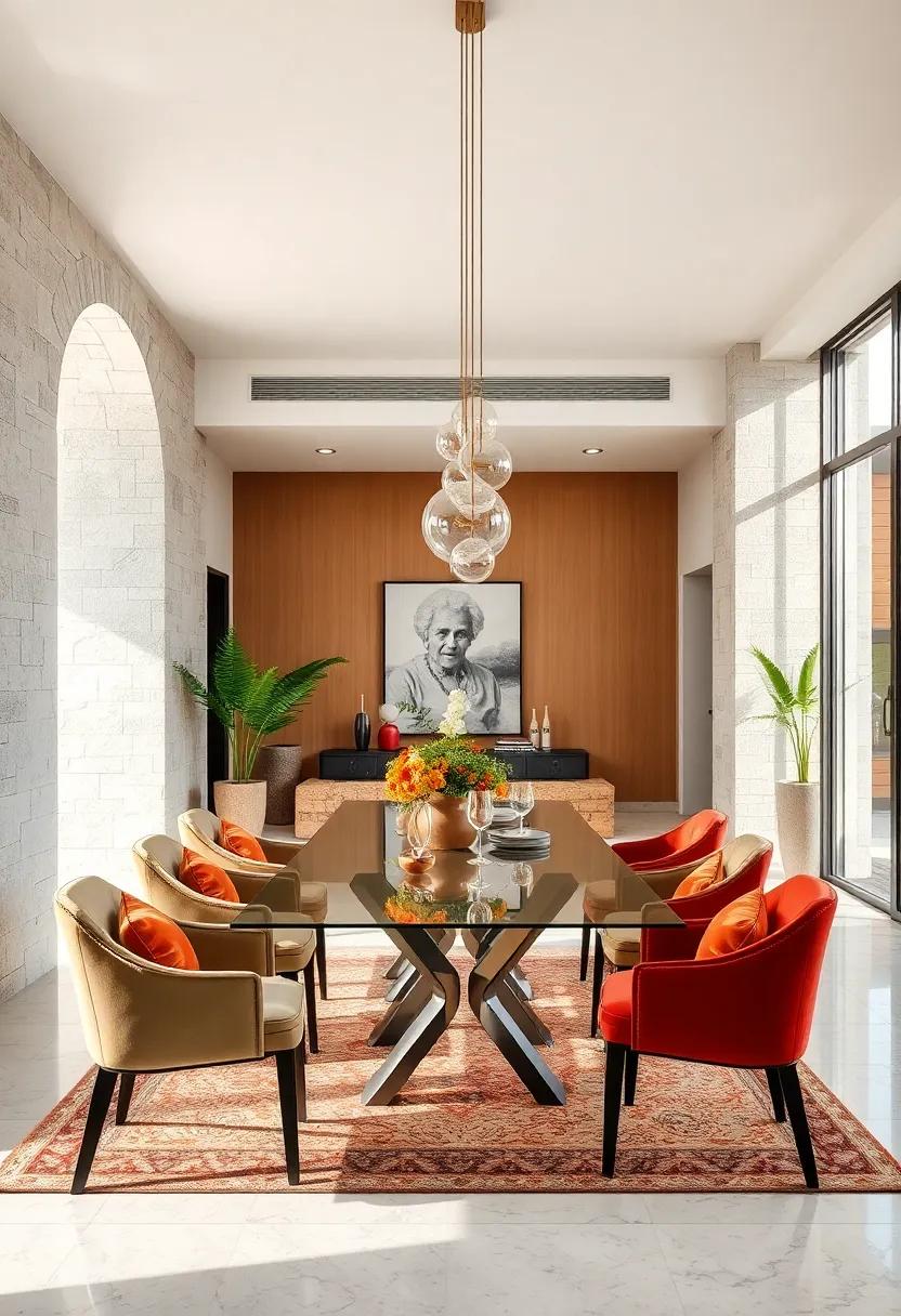 Seasonal ‌Shifts: Thematic Decor Ideas for Glass Dining Spaces