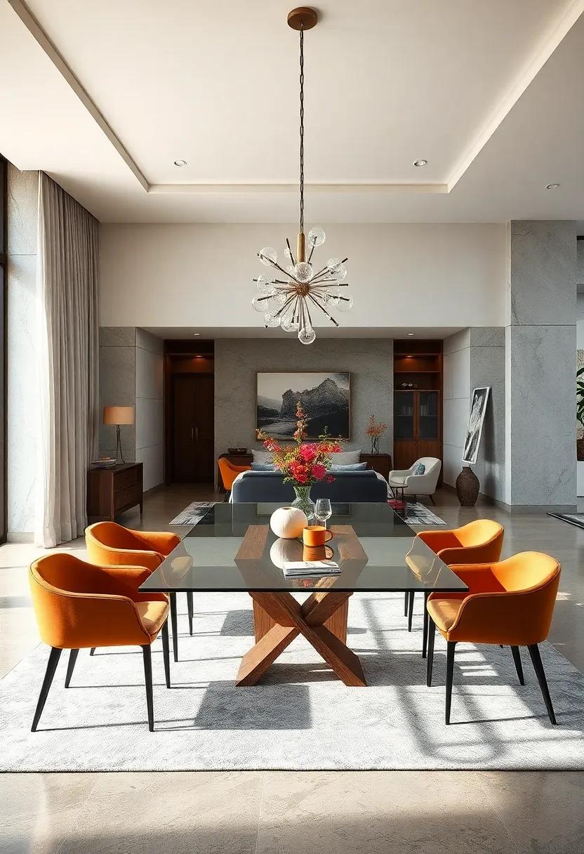 Artistic flair: Glass Dining Tables as Functional ‍Art Pieces