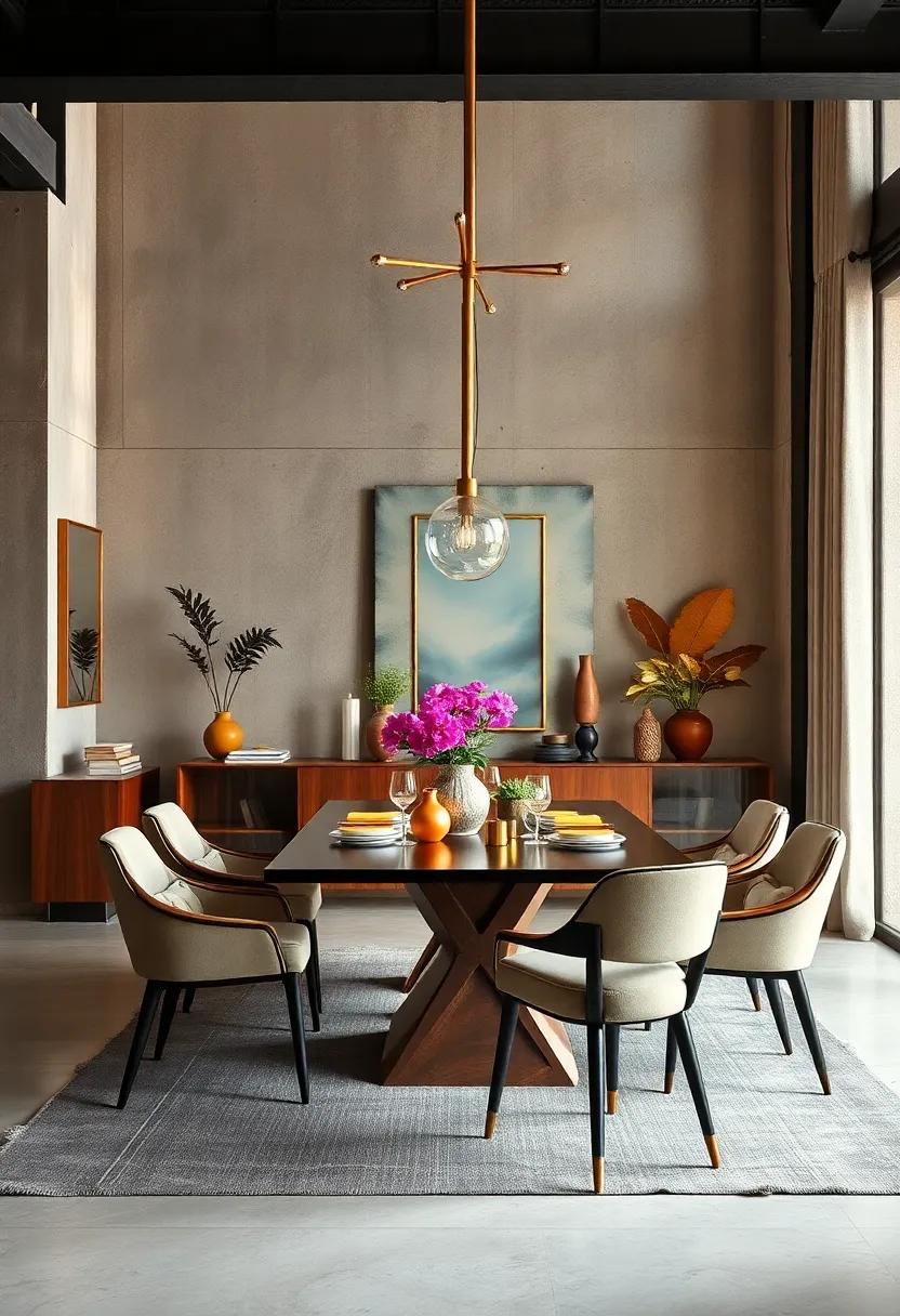 Use Mirrors: Hang mirrors strategically⁤ to reflect light and create the illusion of a ⁣larger dining area while enhancing the loft’s ambiance