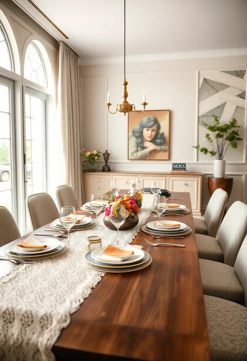 Vintage Elegance With Delicate Porcelain, Lace Runners, And Antique Silverware Stories