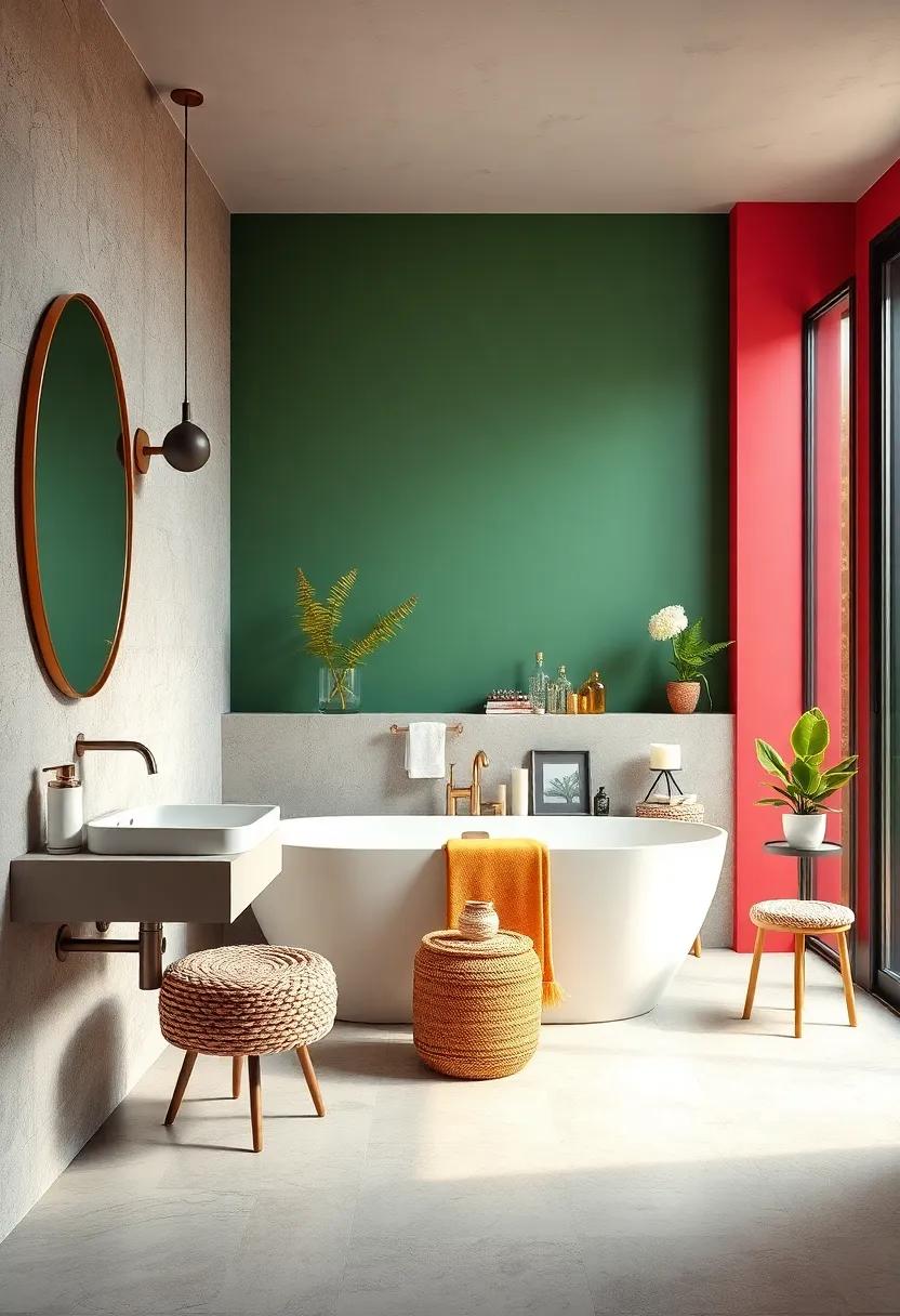 Trendy Eclectics: Keeping‍ Up with the Latest Bathroom Color Trends