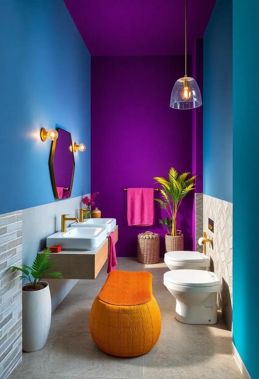 Statement Pieces: Choosing Bold Fixtures to complement Wall ⁤Colors