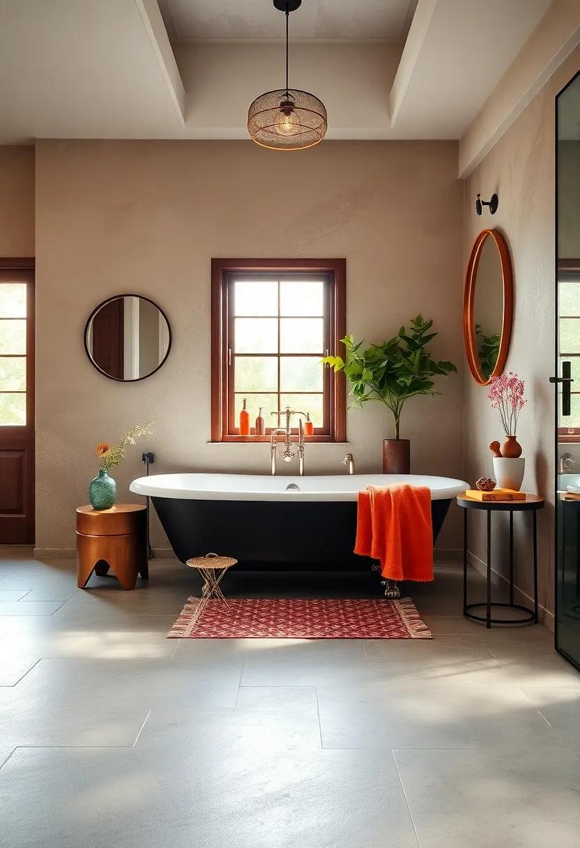Mixing Metals: Combine‍ different metal finishes like brass, copper, and chrome to create an interesting visual contrast