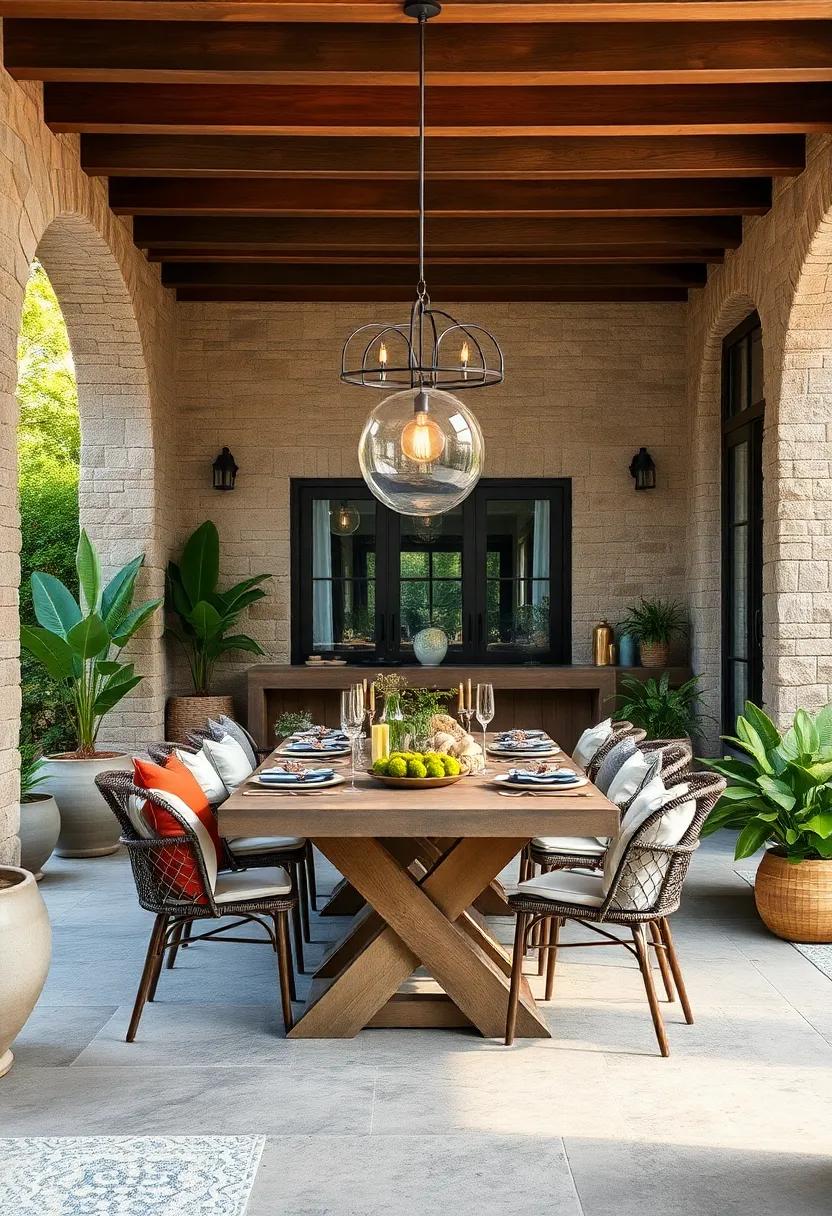 Nature-Focused Décor:⁤ Embrace the natural beauty ⁢around you by ‌integrating elements like stones, driftwood,⁢ or moss into your table decor for‍ a harmonized look with your surroundings