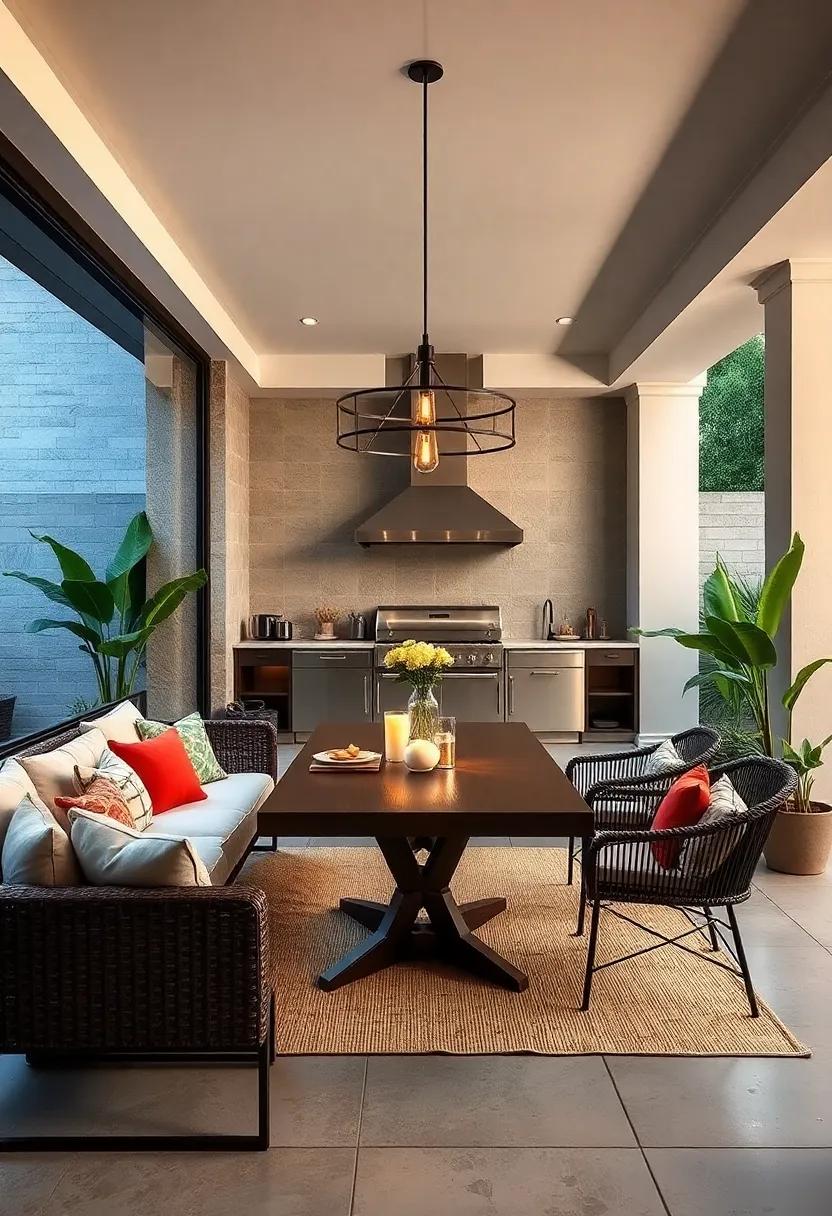 Outdoor Kitchen ‌Addition: Create a ​seamless transition between cooking and dining by incorporating an outdoor​ kitchen alongside your al‌ fresco setup, perfect for⁤ lively gatherings