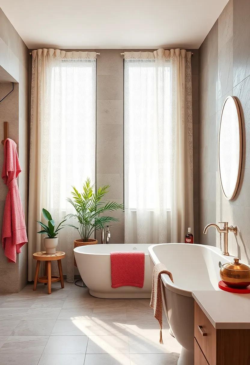 Charming Curtains: Adorn your windows with lace or ‌sheer curtains that allow ‍soft light to filter in ‌while adding a‍ delicate touch
