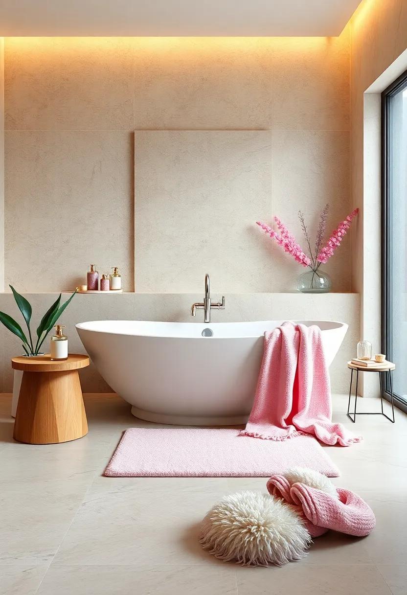 Personal Spa⁤ Touches: Include amenities like bath oils, a‌ soft robe, ‍and fluffy⁣ slippers to create a luxurious​ and inviting feminine retreat right in your home