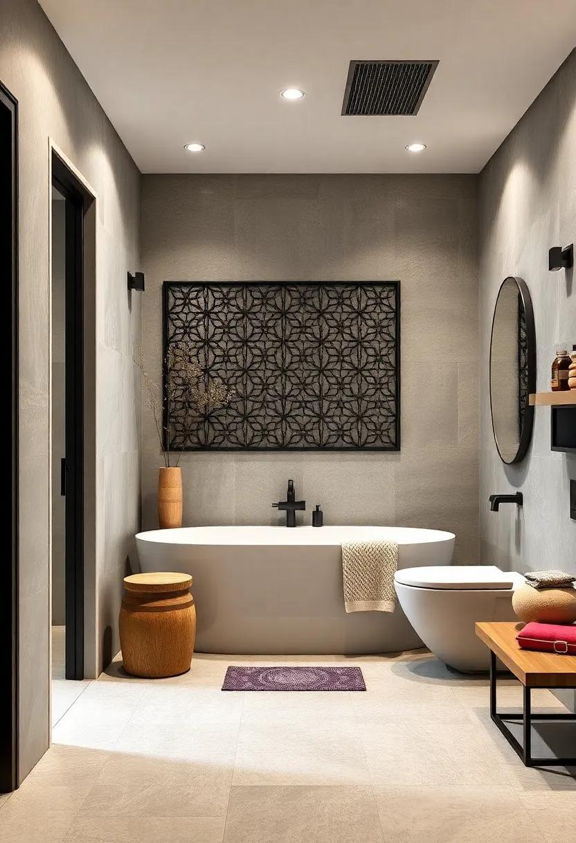 Use Metal Grates for Ventilation: Instead of traditional vents, opt for decorative metal grates that enhance the aesthetic without sacrificing function