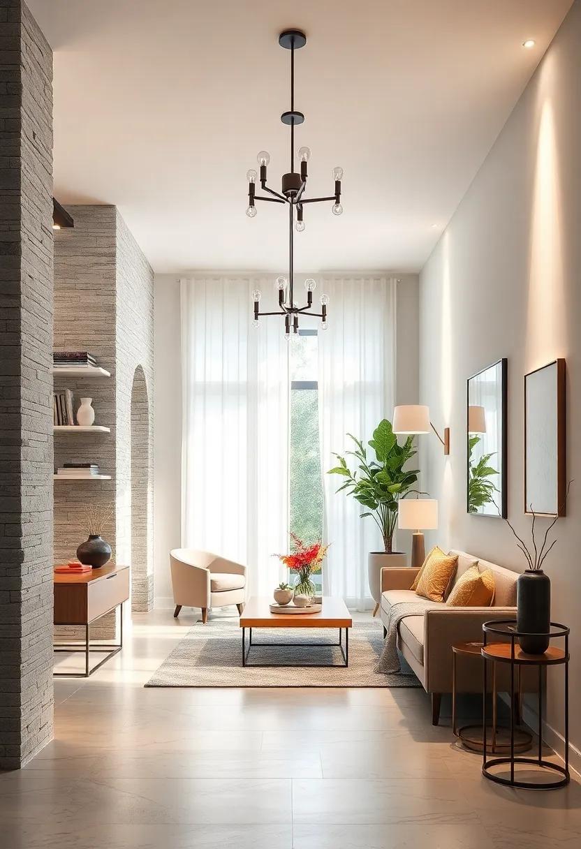 Capturing the Essence of Minimalism Through Clean Lines and Subtle Light Contrasts in Entryways