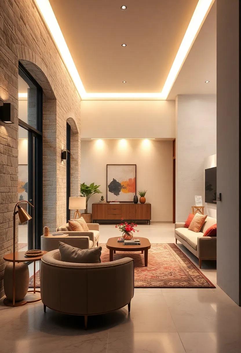 Integrating Smart Lighting Controls for Adaptive Brightness and Color Temperatures in Entrance Areas