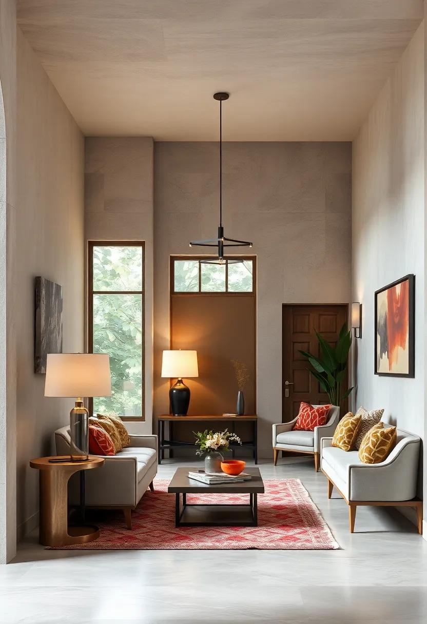 Soft, Diffused Light from Fabric Lampshades Blending Elegance with Warmth and Comfort